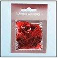 Elementy z folii Alu 6gram- Choinka- Czerwony metallic 